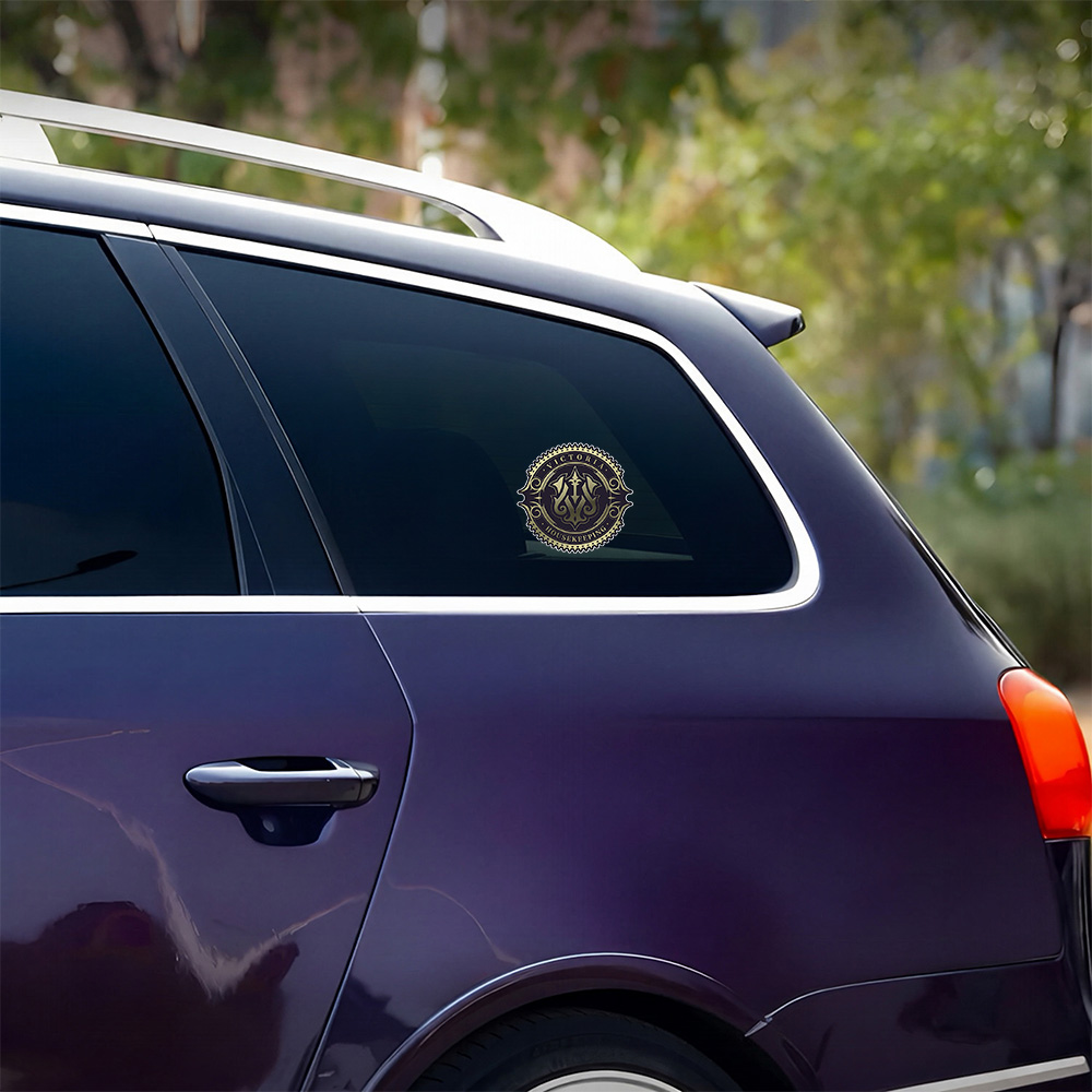 Gaming Console Car - ZZZ Victoria Housekeeping Car Stickers Funny