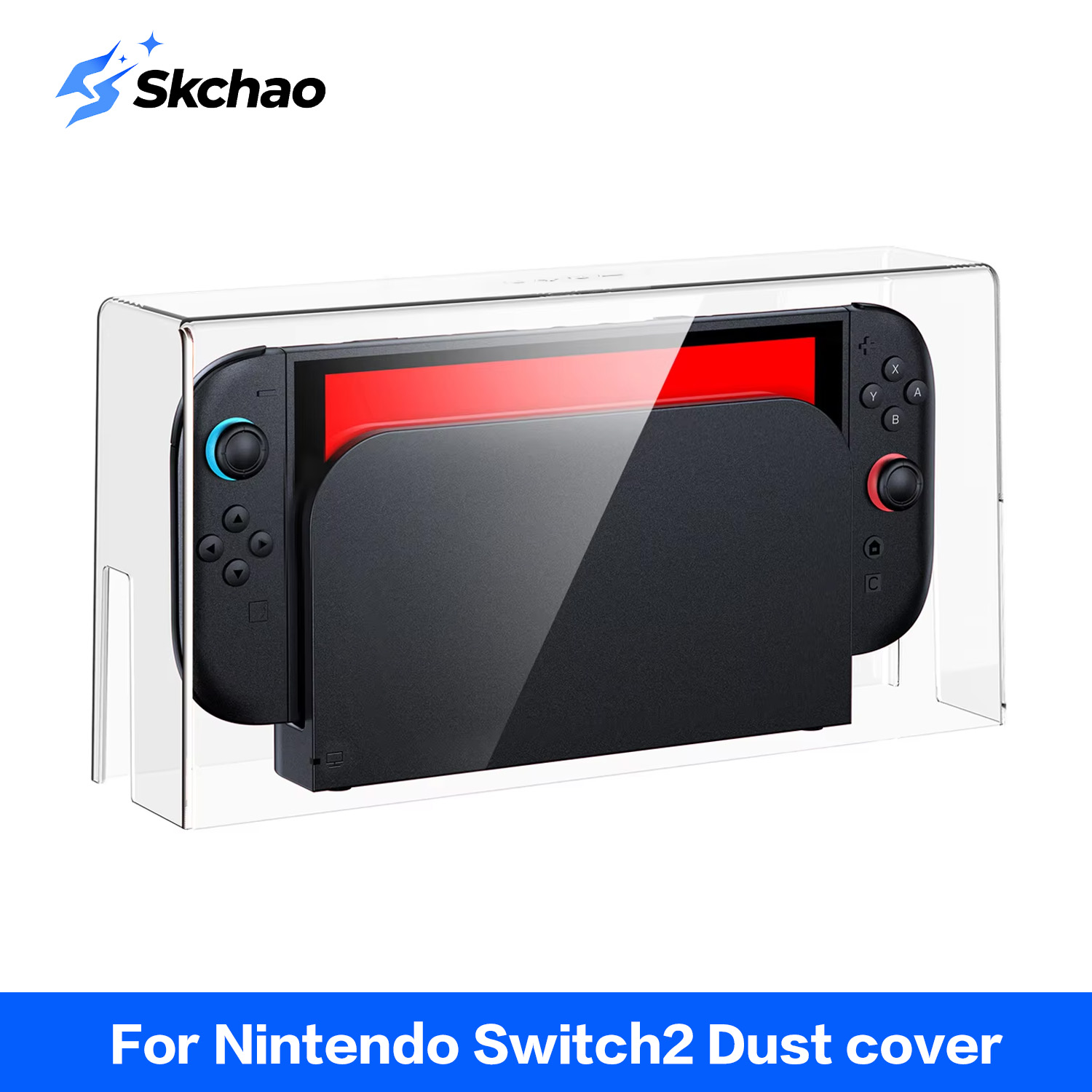 Gaming Console Display Case - HD Dustproof Protective Shell for Nintendo