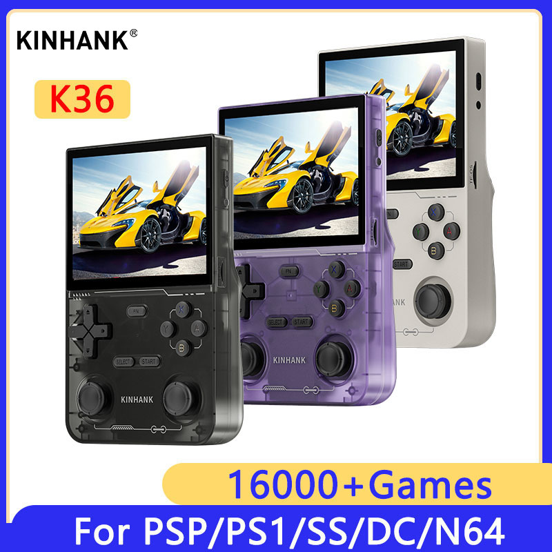 Gaming Console X6 - KINHANK K36 Retro Handheld Video Game