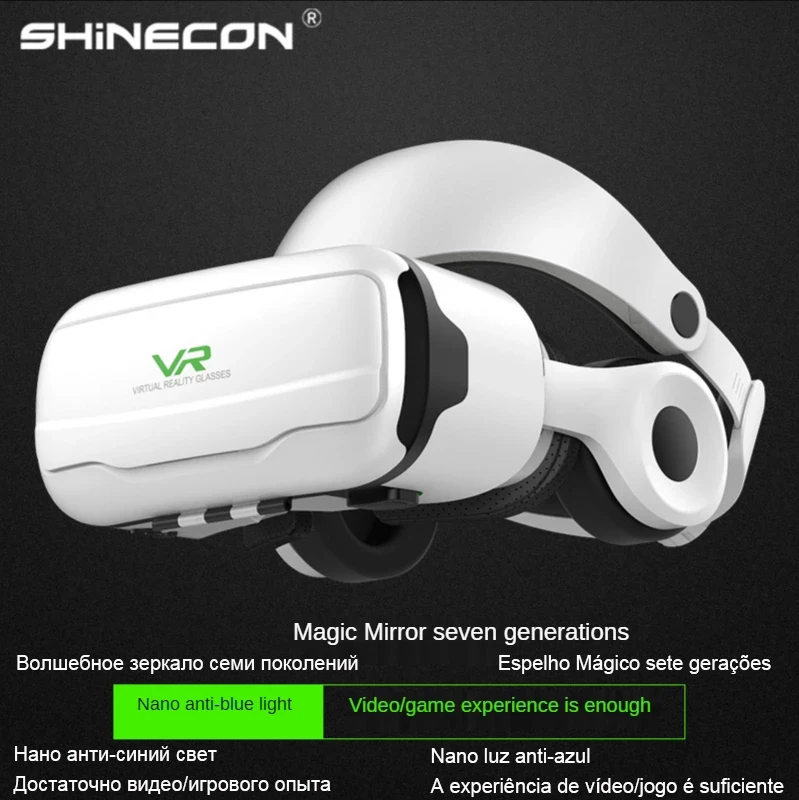 VR Glasses Virtual Reality 3D  - огляд і ціна Gaming Console Vr