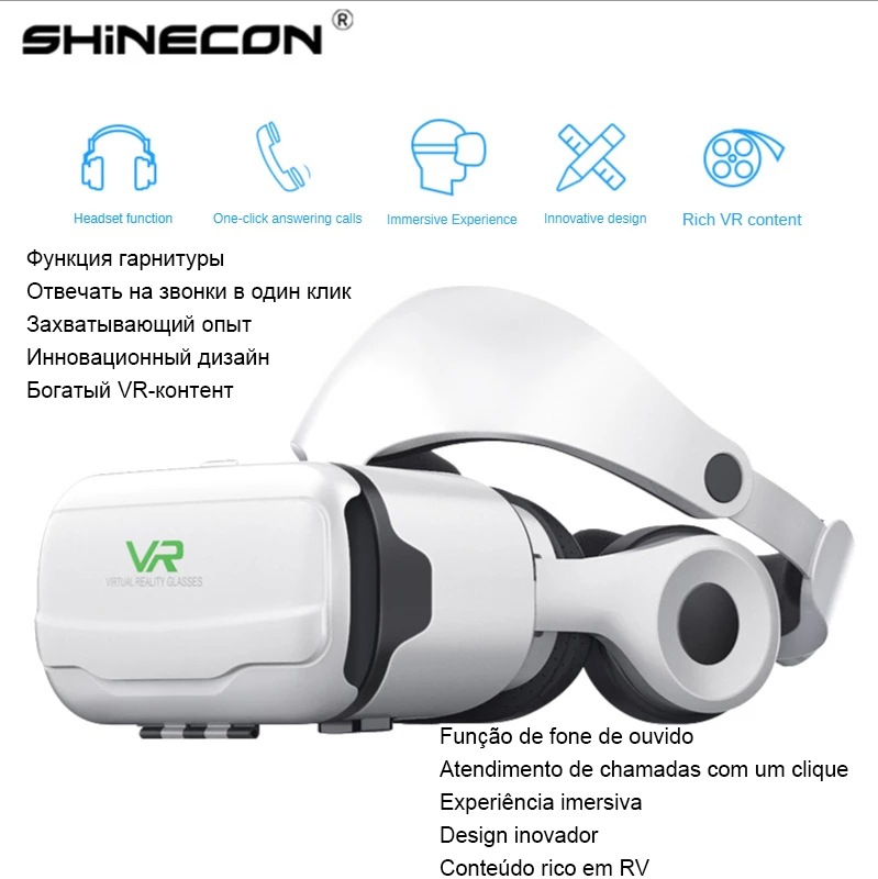VR Glasses Virtual Reality 3D  - огляд і ціна Gaming Console Vr