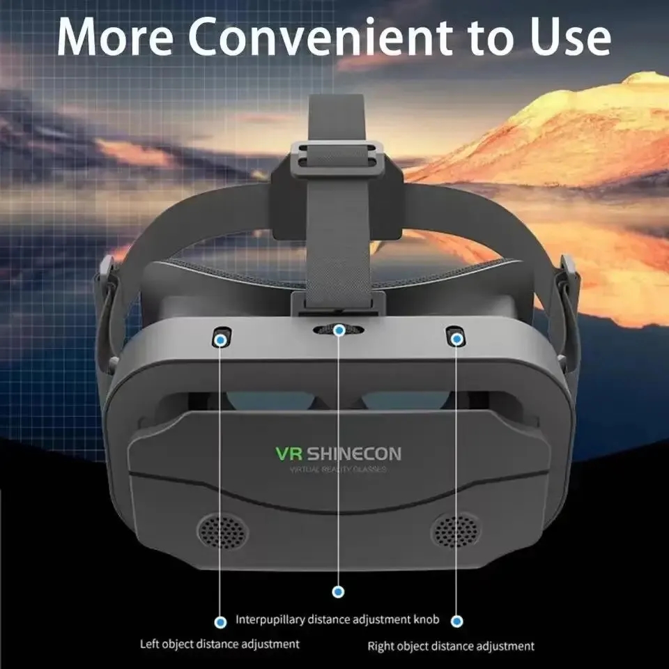 VR Glasses 3D Virtual Reality  - огляд і ціна Gaming Console Vr