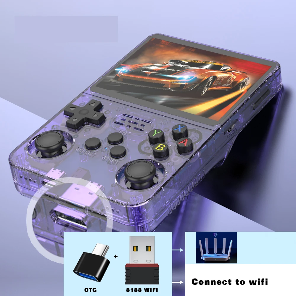 R36S (WiFi) RTL8188FTV USB Don - огляд і ціна Gaming Console R36H