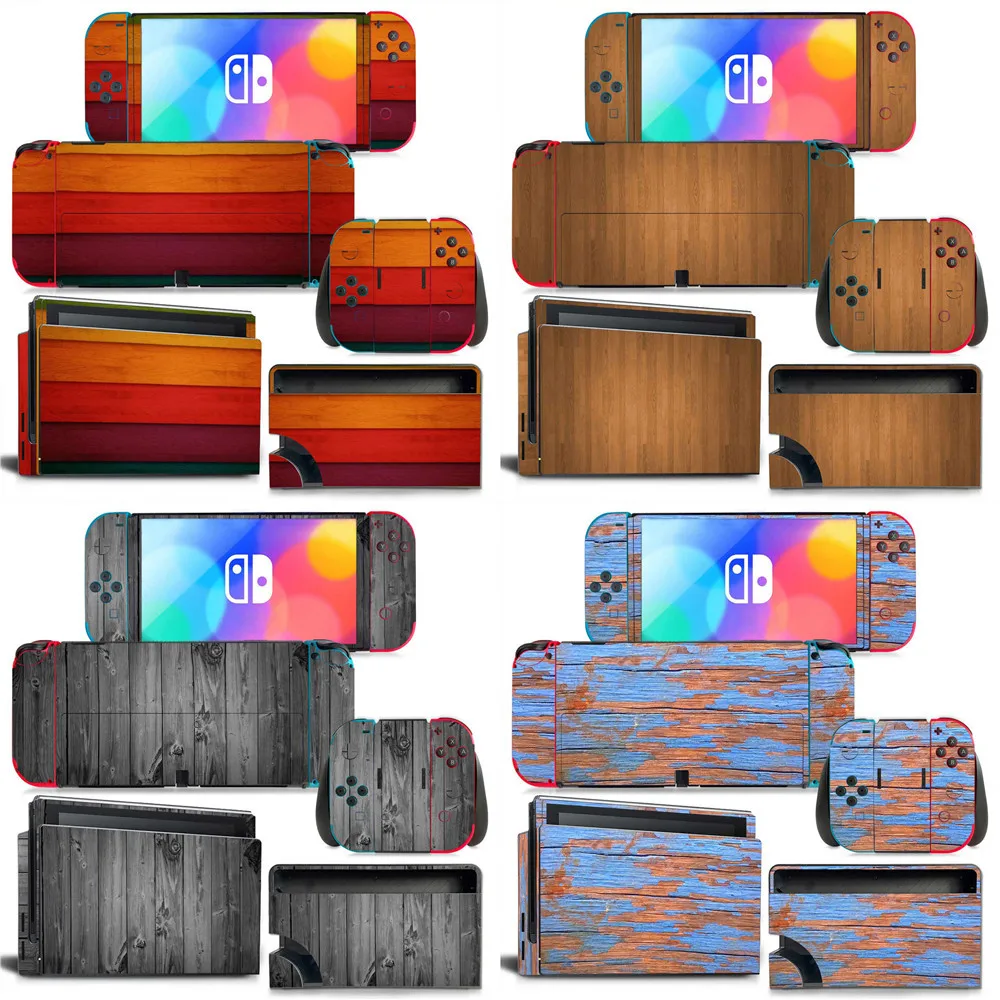 For Nintendo Switch OLED Wood  - огляд і ціна Console Skin Wrap