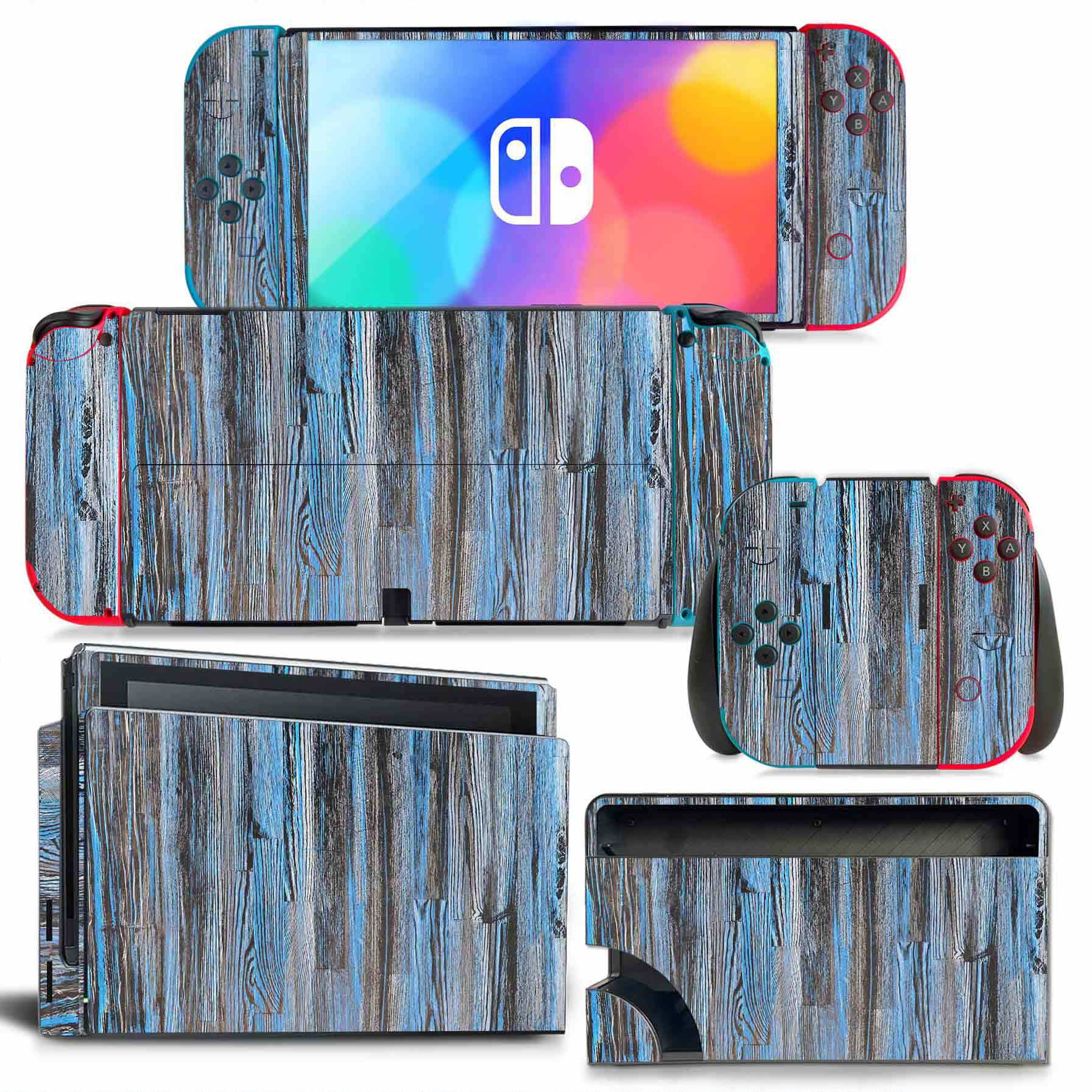 For Nintendo Switch OLED Wood  - огляд і ціна Console Skin Wrap