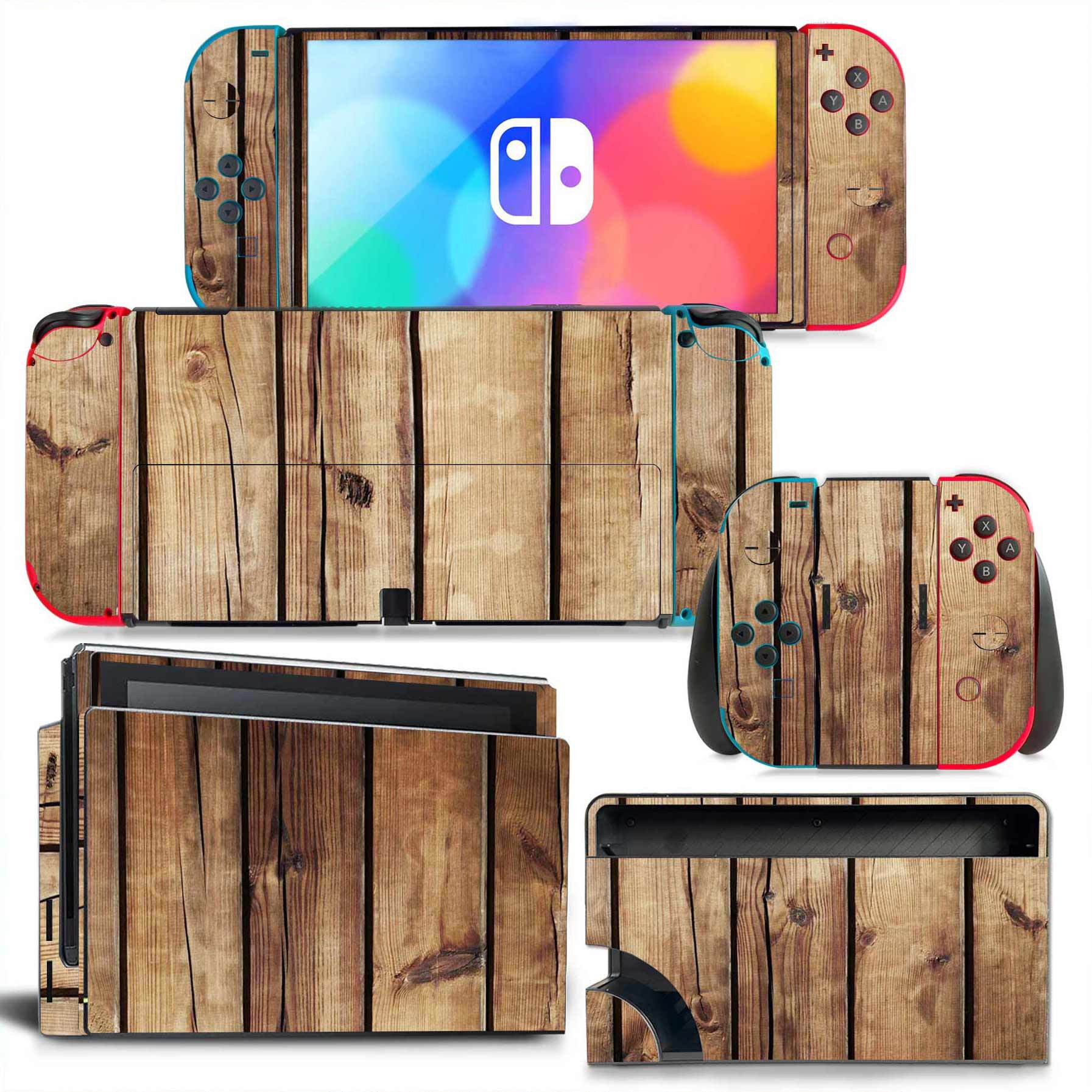 For Nintendo Switch OLED Wood  - огляд і ціна Console Skin Wrap