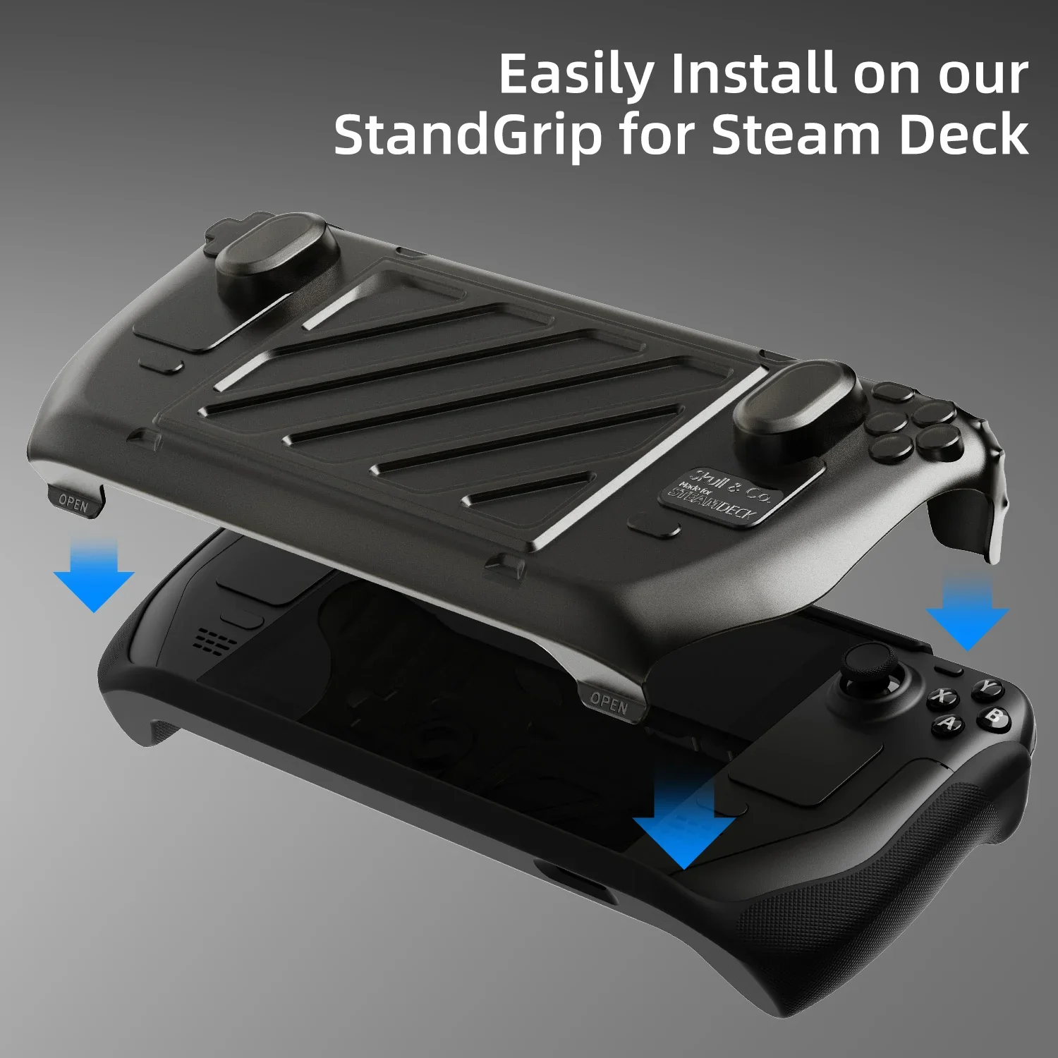 Skull & Co. HardShell Front Co - огляд і ціна Gaming Console Steam Deck