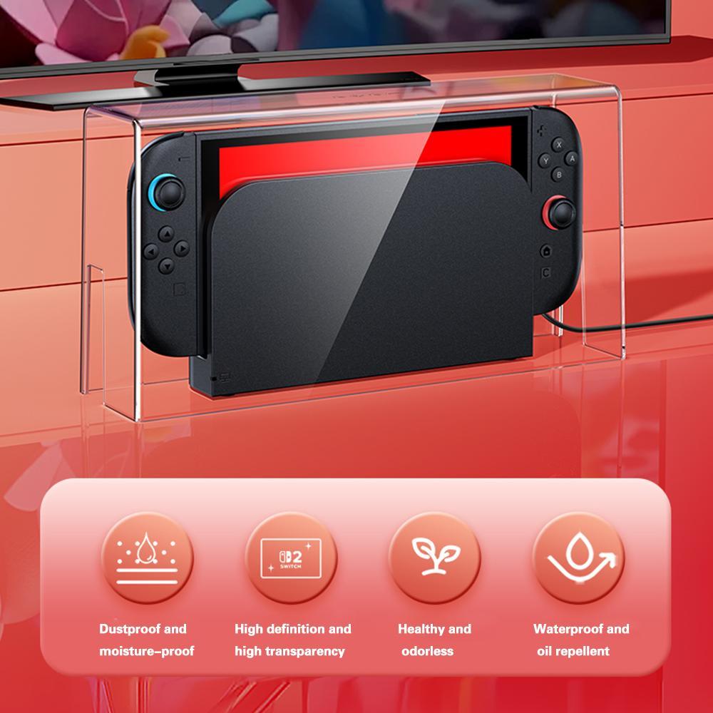 HD Dustproof Protective Shell  - огляд і ціна Gaming Console Display Case