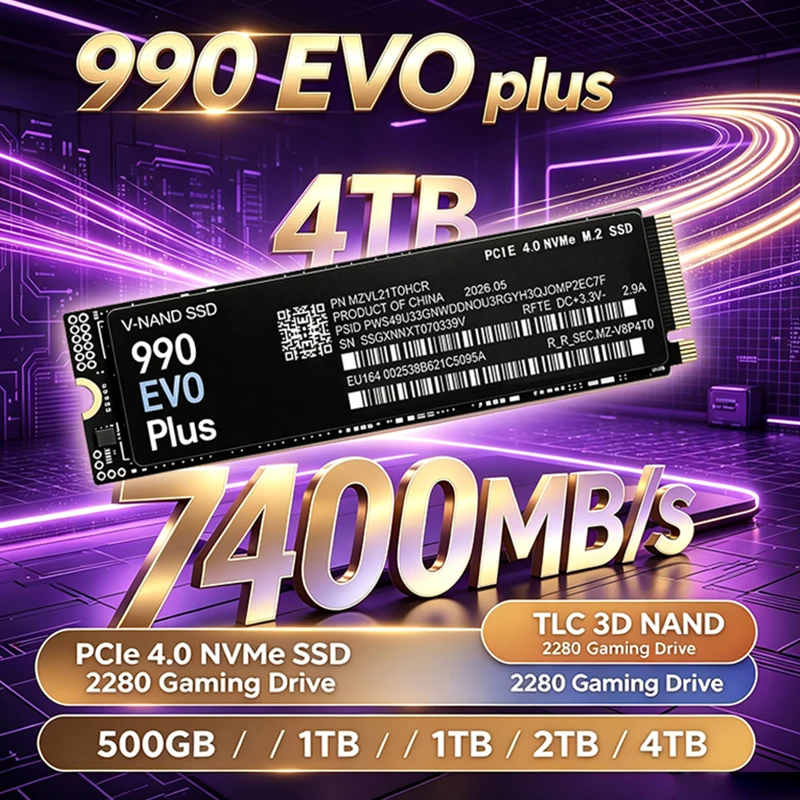 New 990 EVO Plus M.2 2280 NVMe - огляд і ціна Gaming Console Evo