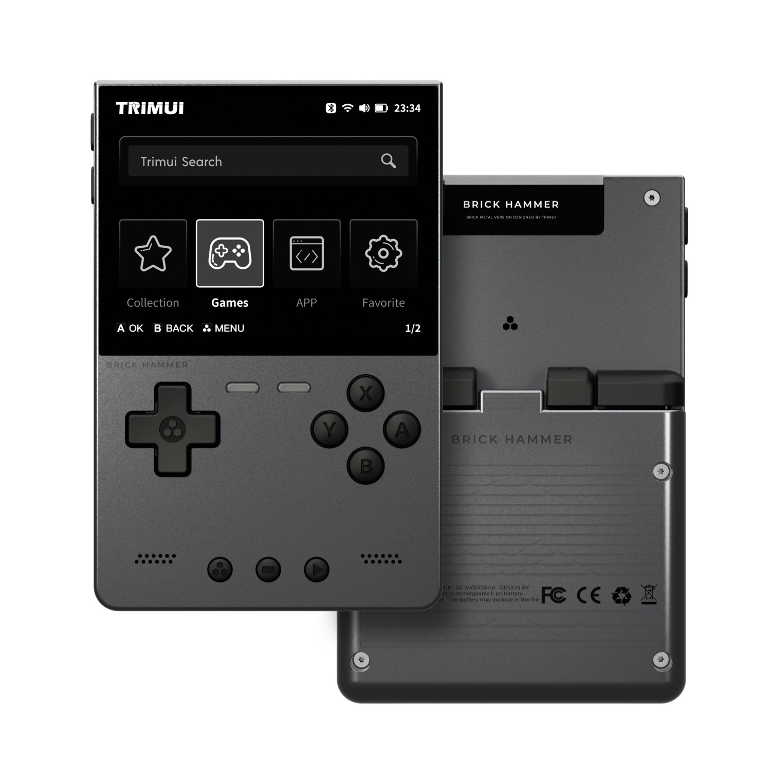 TRIMUI BRICK HAMMER Retro Hand - огляд і ціна Gaming Console Car