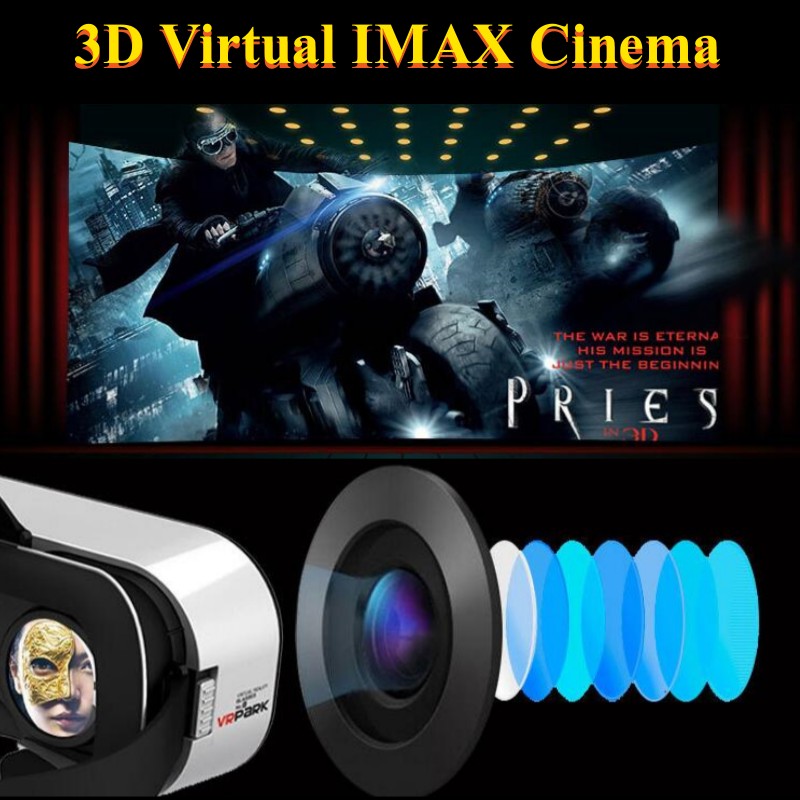 V5 Virtual Reality VR Glasses  - огляд і ціна Gaming Console Vr