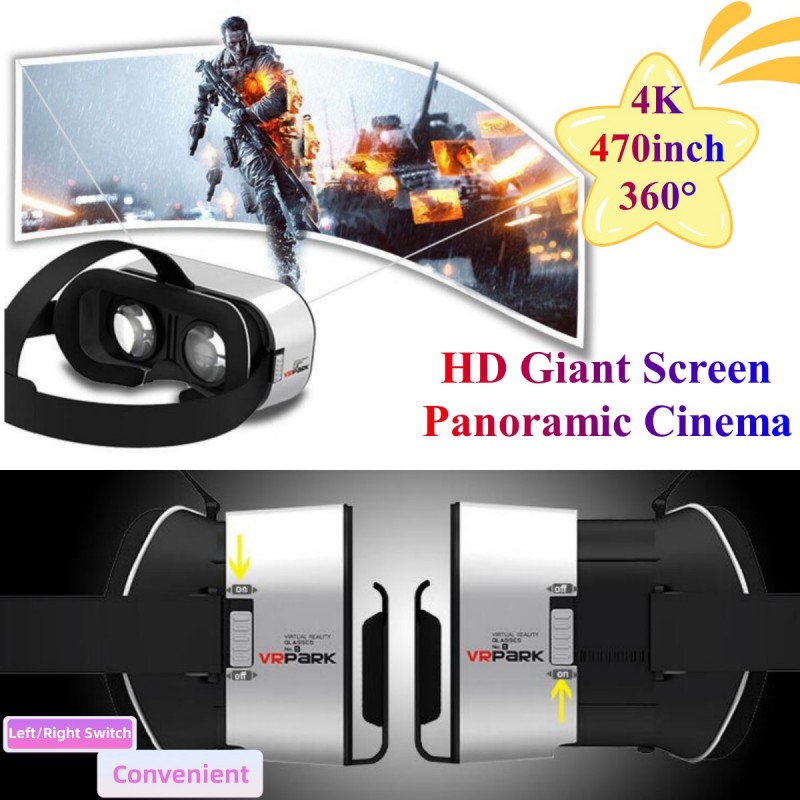 V5 Virtual Reality VR Glasses  - огляд і ціна Gaming Console Vr