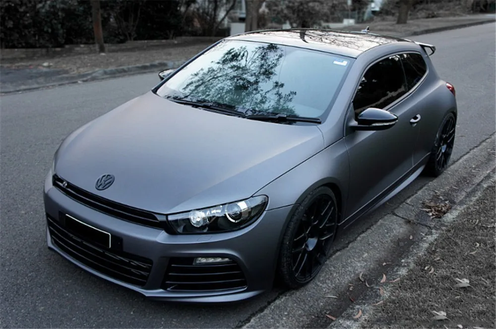 Matte Dark Grey Vinyl Film Car - огляд і ціна Console Skin Wrap
