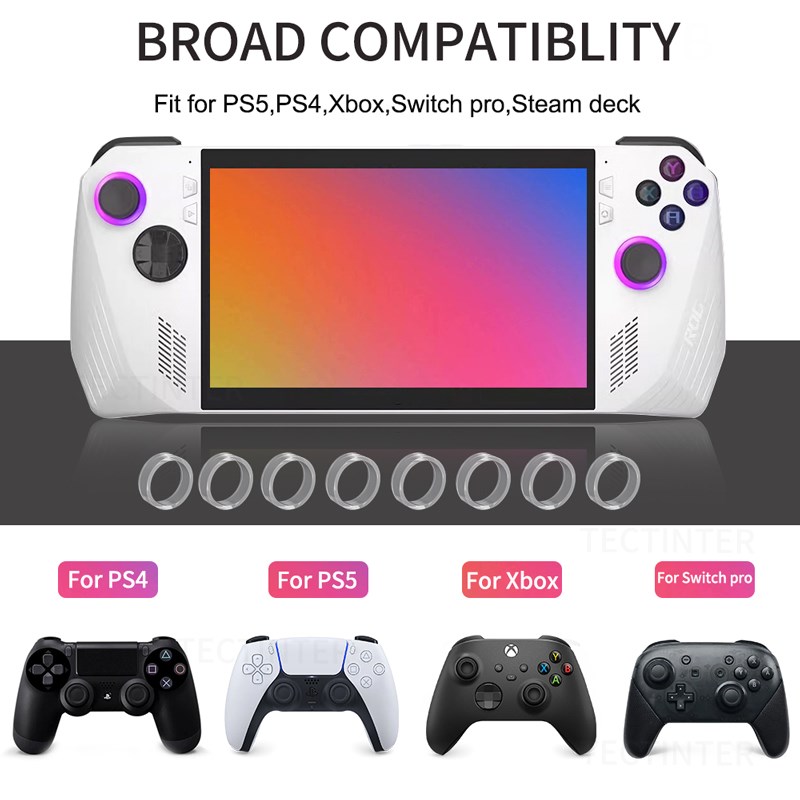 8pcs Elastic Protective Joysti - огляд і ціна Gaming Console Steam Deck