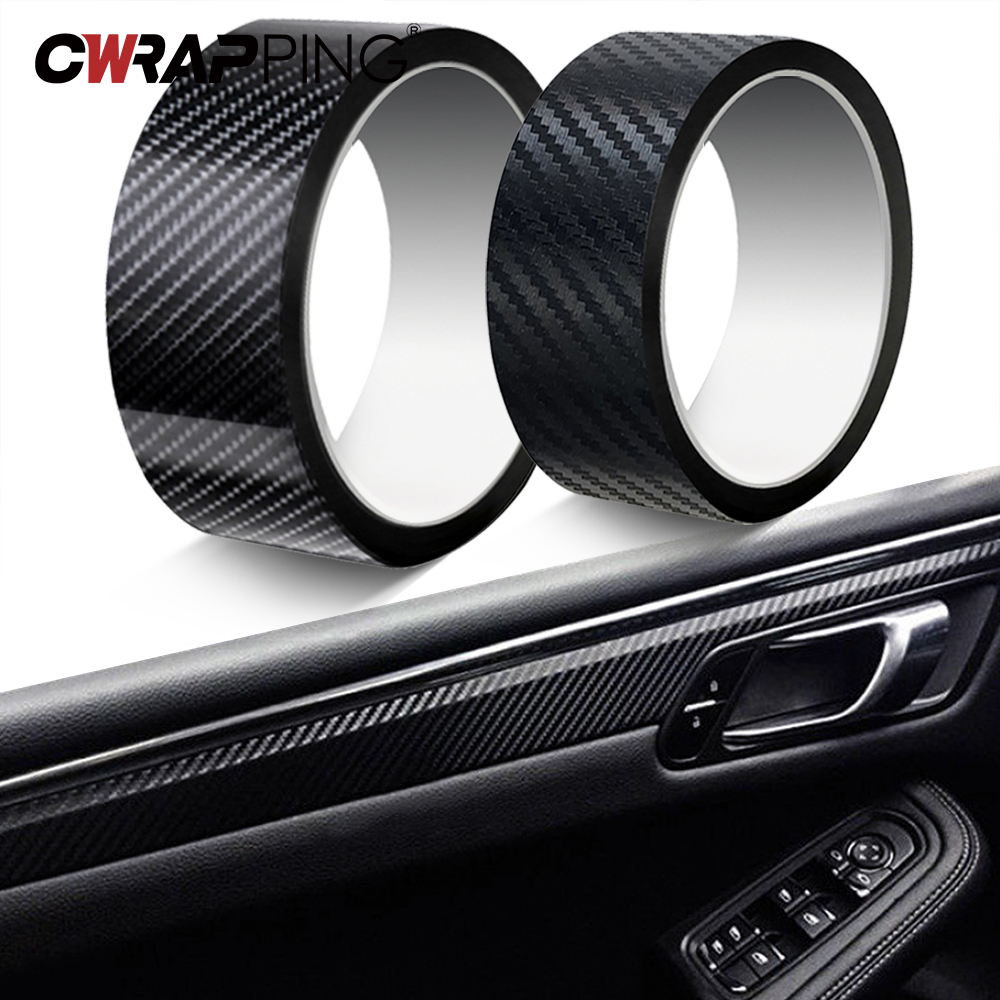 3D Carbon Fiber Vinyl Wrap Fil - огляд і ціна Console Skin Wrap