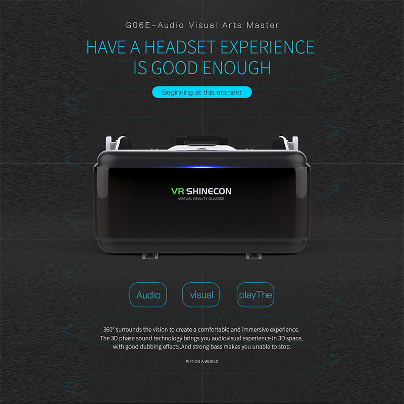 VR Shinecon Casque Helmet 3D G - огляд і ціна Gaming Console Vr