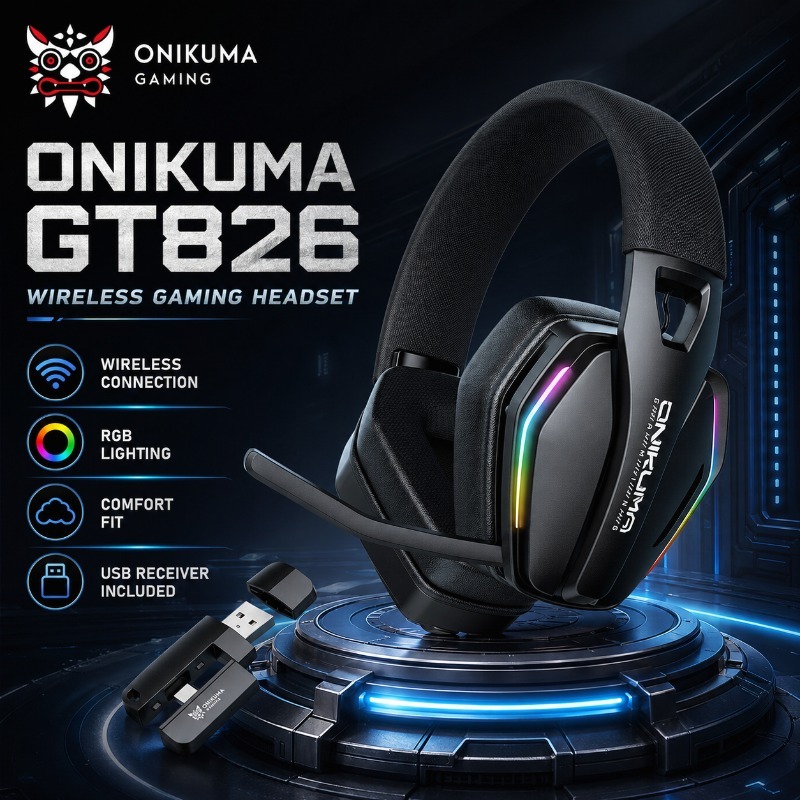 ONIKUMA GT826 Wireless Gaming  - огляд і ціна Gaming Console Apple