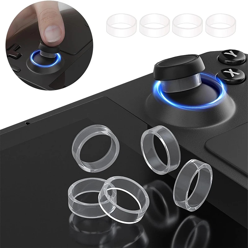 8Pcs Elastic Silicone Joystick - огляд і ціна Gaming Console Steam Deck